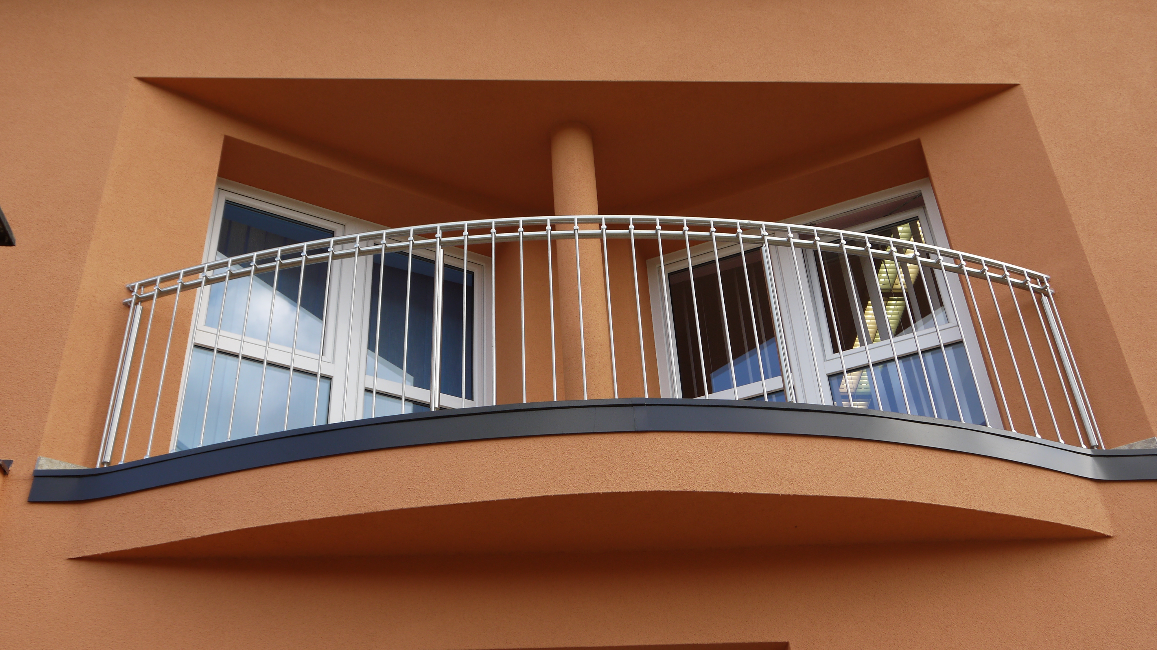 nerezové zábradlí balkon
